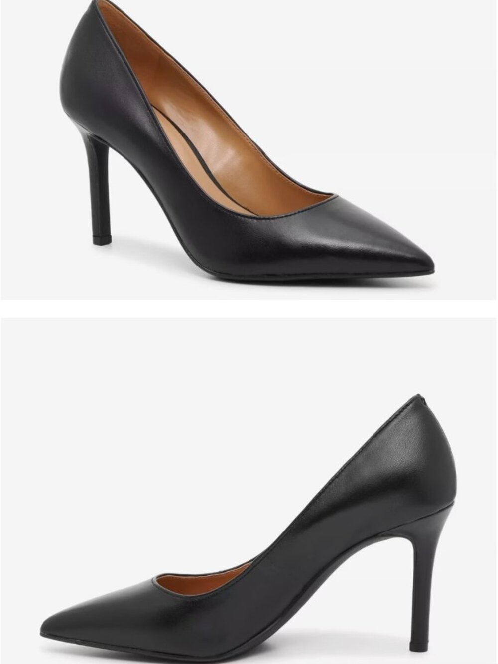 Jessica Simpson Nettles Black Pumps Pointed Toe Heels Size 7 - Picture 3 of 6